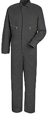 Zip Front Cotton Coverall