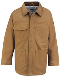 Bulwark Excel-FR™ Flame Resistant ComforTouch™ Brown Duck Lineman's Coat