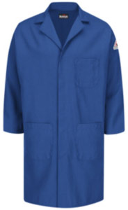 Bulwark Flame Resistant Nomex Concealed Snap Front Lab Coat