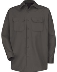 Men's Heavyweight Cotton Twill Long Sleeve Workshirt