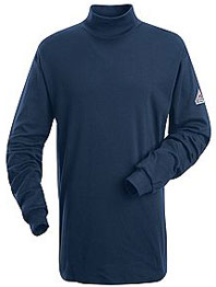 Bulwark EXCEL-FR Flame Resistant Long Sleeve Tagless Mock Turtle Neck