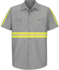 Enhanced Visibility Industrial Work Shirt