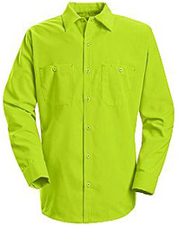 Enhanced Visibility Long Sleeve Work Shirt