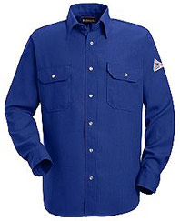 Bulwark NOMEX IIIA Flame Resistant 6 oz. Snap Front Deluxe Shirt