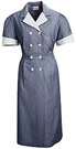 Double-Breasted Lapel Dress 