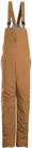 Bulwark Excel-FR™Flame Resistant ComforTouch™Brown Duck Deluxe Insulated Bib Overall