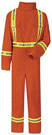 Bulwark EXCEL FR ComforTouchÂ® Flame Resistant Premium Coverall W/ Reflective Trim