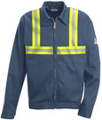 Bulwark EXCEL-FR™ Flame Resistant Zip-in / Zip Out Jacket w/ Reflective Trim