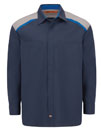 Dickies Tricolor Long Sleeve Shop Shirt