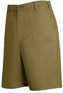 Men's Cotton Casual Plain Front Short