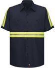 Enhanced Visibility Cotton Work Shirt