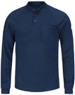 Bulwark Cool Touch 2 Flame Resistant Long Sleeve Henley Shirt