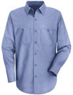 Men's Durastripe® Long Sleeve Work Shirt 