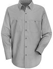 Men's Industrial Long Sleeve Work Shirt