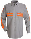 Men's Long Sleeve Enhanced Visibility Shirt