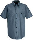 Durastripe Short Sleeve Work Shirt