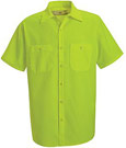 Enhanced Visibility Short Sleeve Work Shirt